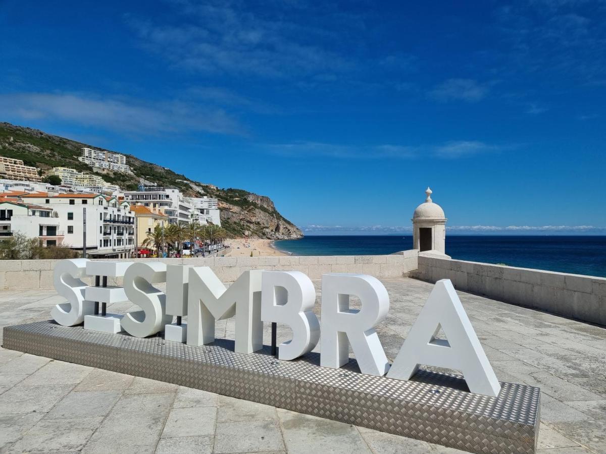 Casa Mar E Sol, New Apartment Near The Beach With Balcony Sesimbra Dış mekan fotoğraf